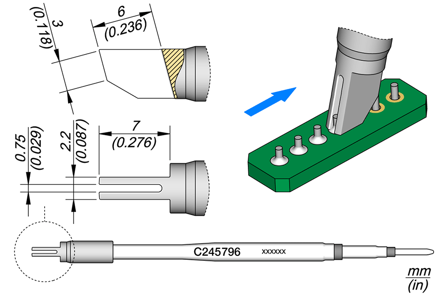 C245796 - Cartridge Drag 2.2 x 0.75